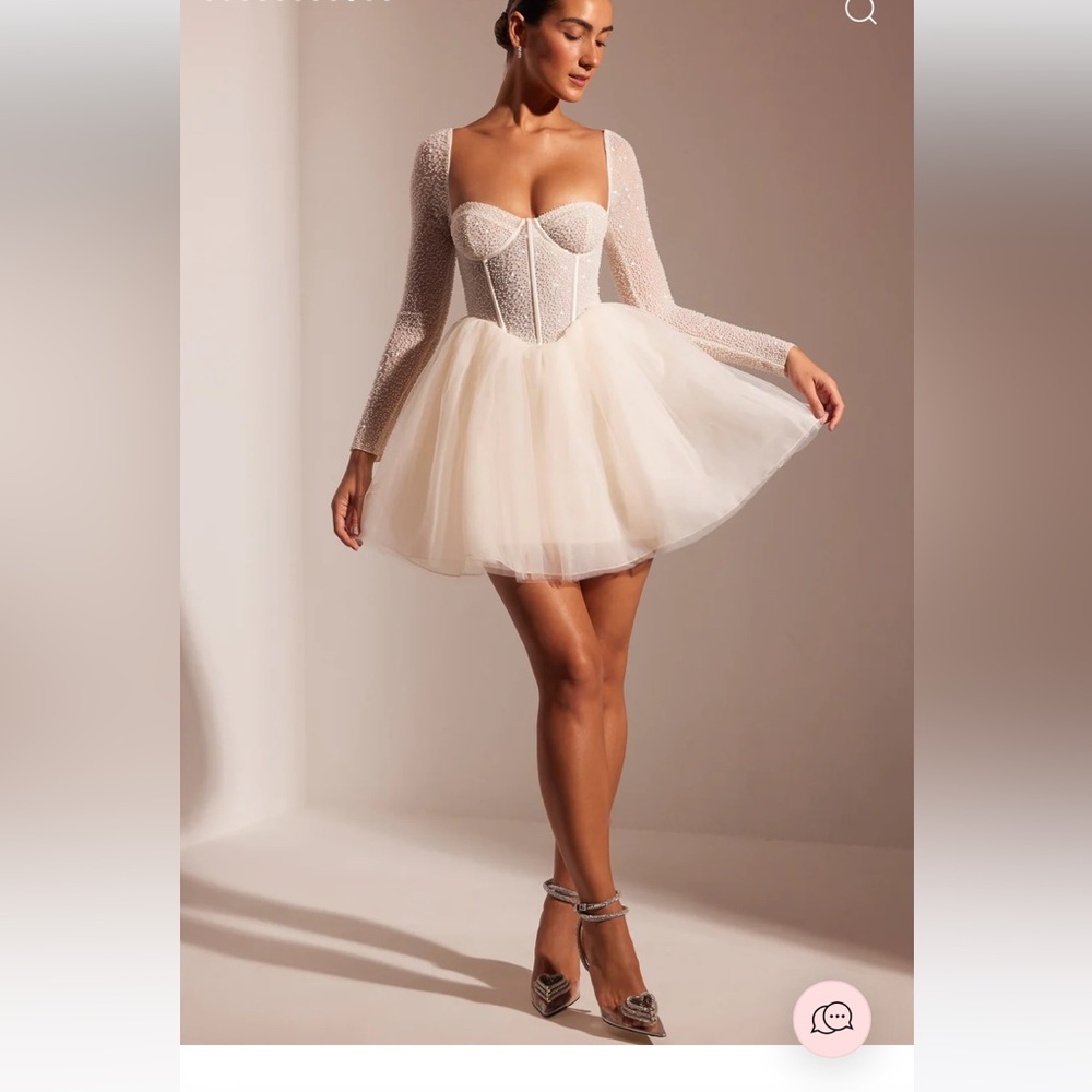 Ivory Short Dress
